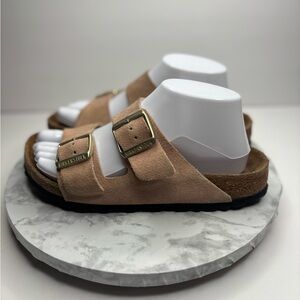 Size 38 Eur- Birkenstock Arizona Suede Leather sandal
